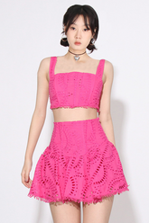 Cora Crop Top + Skirt Set | Dress In Beauty